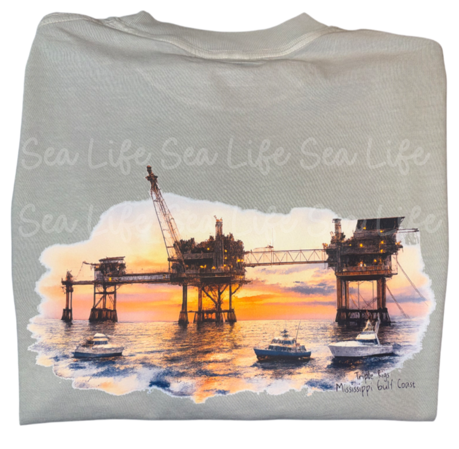 Gulf Coast Triple Rigs Tee