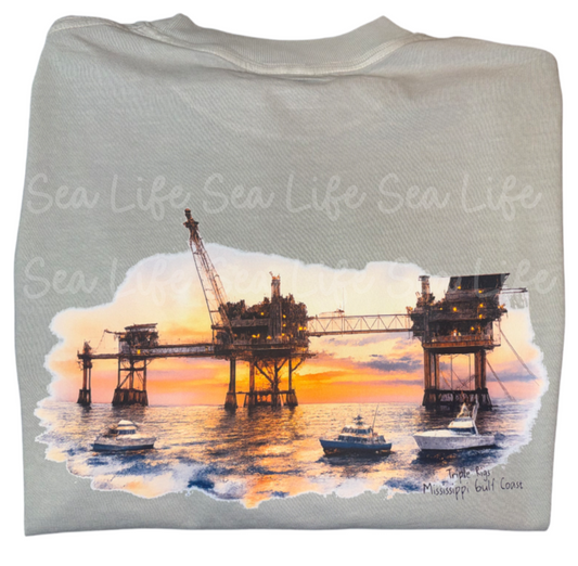 Gulf Coast Triple Rigs Tee